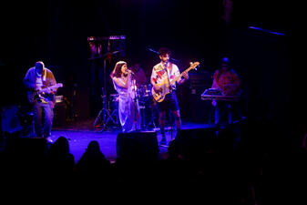 dollmaker live at Athens Music Week, 2025, AUX Club, Athens. Photo: Anna Kyriazidou.